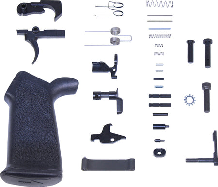 Guntec .308 AR-10 Lower Parts Kit with Ergonomic Polymer Grip
