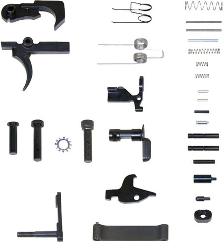 Guntec AR-15 Lower Parts Kit No Grip Included