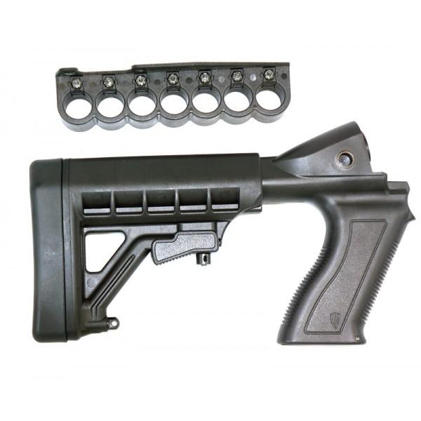 ProMag Archangel Adjustable Stock & 7rd Shell Carrier for Remington 870 12 Gauge