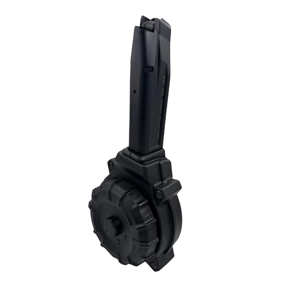 ProMag Springfield Prodigy / 2011 Drum Magazine 9mm 50rd Black Polymer