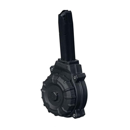 ProMag Beretta 92F 9mm Drum Magazine 50rd Black Polymer