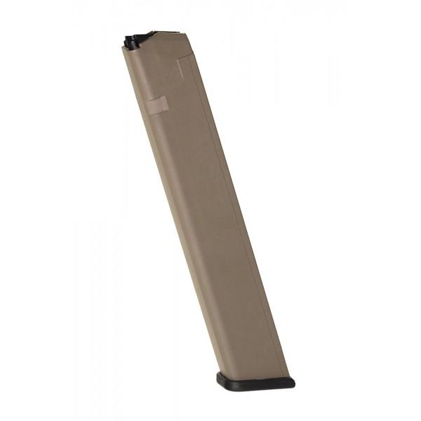 ProMag Glock 17/19/26 32rd 9mm Flat Dark Earth Polymer Magazine