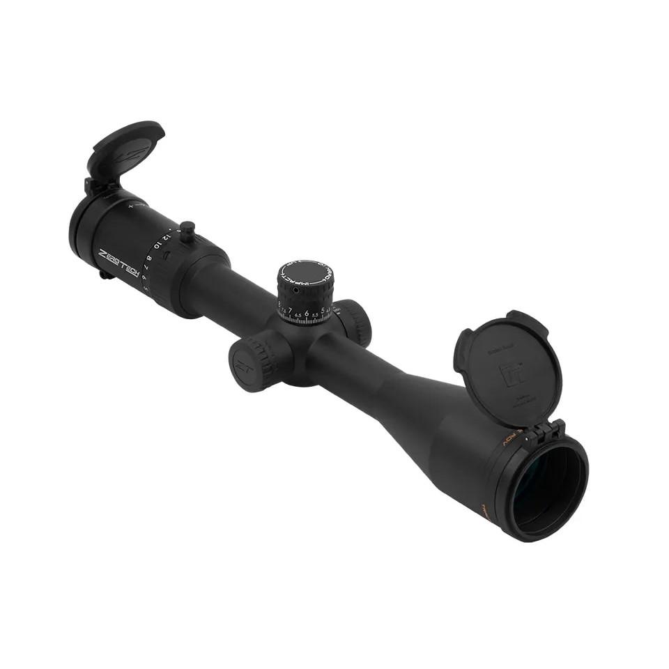 ZeroTech Trace Advanced 4-24x50 30mm FFP Tremor3 MIL MRAD Rifle Scope Black