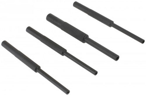 Guntec AR15 4-Piece Roll Pin Punch Set with Holder