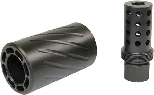 Guntec AR15 5.56 QD Muzzle Brake with Blast Shield