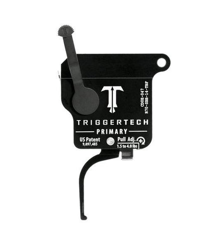 TriggerTech Rem 700 Primary Single Stage Flat Trigger 1.5-4 lbs Black/Black