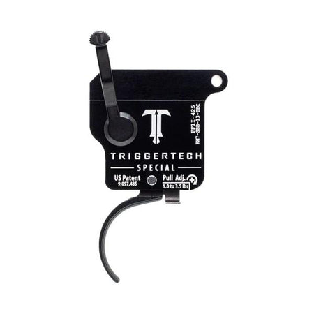 TriggerTech Rem Model 7 Special Curved Single Stage Trigger Black 1.0-3.5 lb