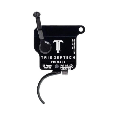 TriggerTech Rem Model 7 Primary Single Stage Curved Trigger Black 1.5-4 lbs