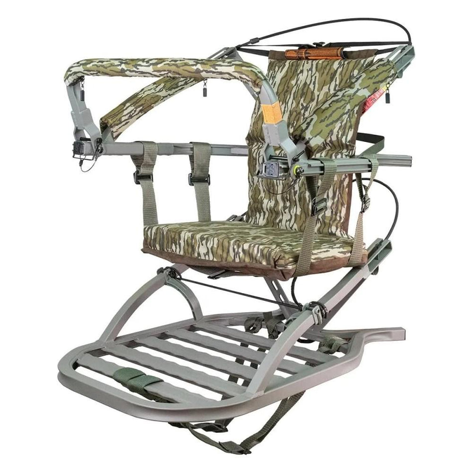 Summit Dual Threat Pro SD Adjustable Front Bar Climbing Treestand