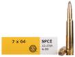 Sellier and Bellot Rifle 7x64mm Brenneke 173 Gr JSP 2