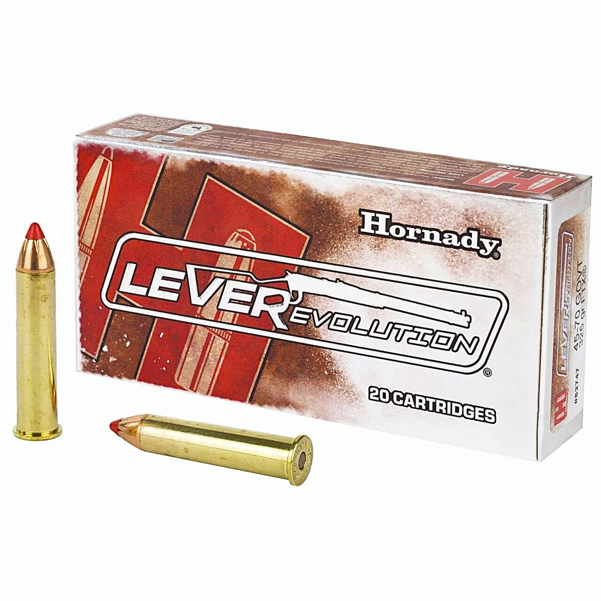 Hornady .45-70 Government 82747 LEVERevolution Flex Tip eXpanding 325 Grain 2050 FPS