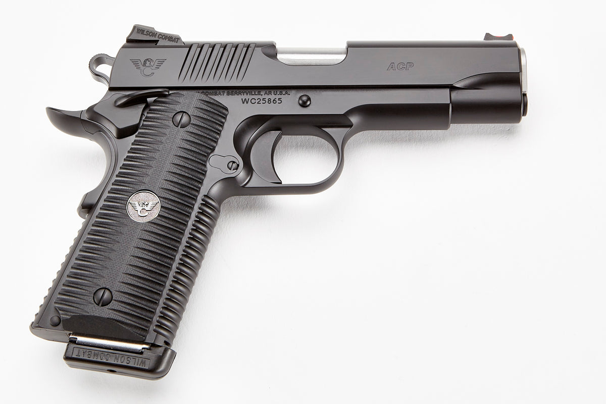 Wilson Combat ACP-COM-45A Commander .45 ACP Pistol, 4.25" Barrel, 8+1 Capacity, Black Ambi Safety