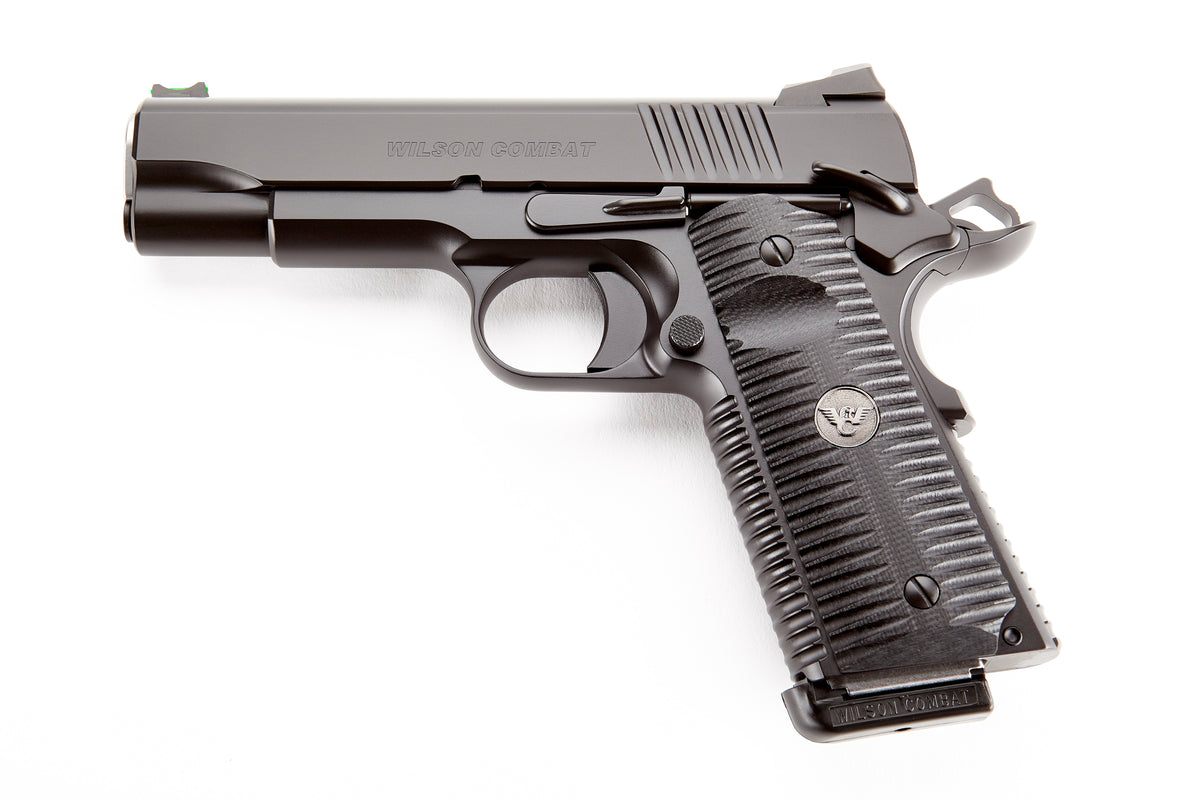 Wilson Combat ACP Commander .45 ACP Pistol, 4.25" Barrel, 8+1 Capacity, Black Armor-Tuff Finish
