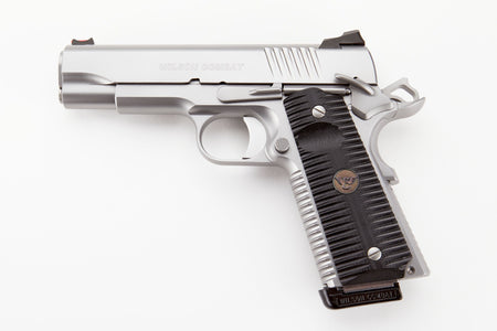 Wilson Combat ACP-COM-45-SS Commander .45 ACP Pistol, 4.25" Barrel, 8+1 Capacity, Stainless Steel