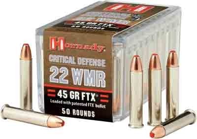 Hornady .22 WMR 83200 Critical Defense Flex Tip eXpanding 45 Grain
