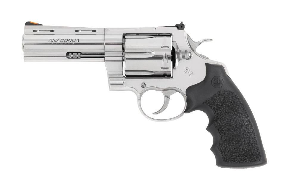 Colt Anaconda .45 Colt 6-Round 4.25" Stainless Revolver, Black Grip