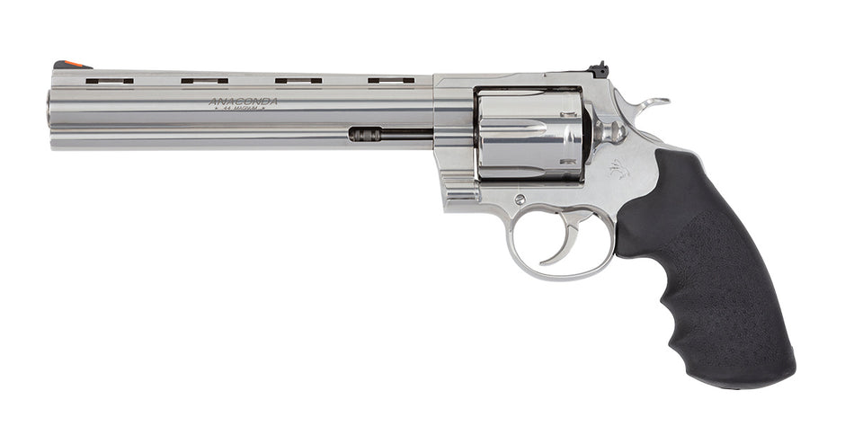 Colt Anaconda .45 Colt 6-Round 8" Stainless Revolver, Black Grip