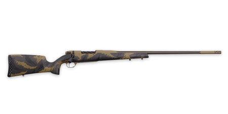 Weatherby Mark V Apex 25 Creedmoor 4+1 22" Coyote Tan/Graphite Black Cerakote Rifle