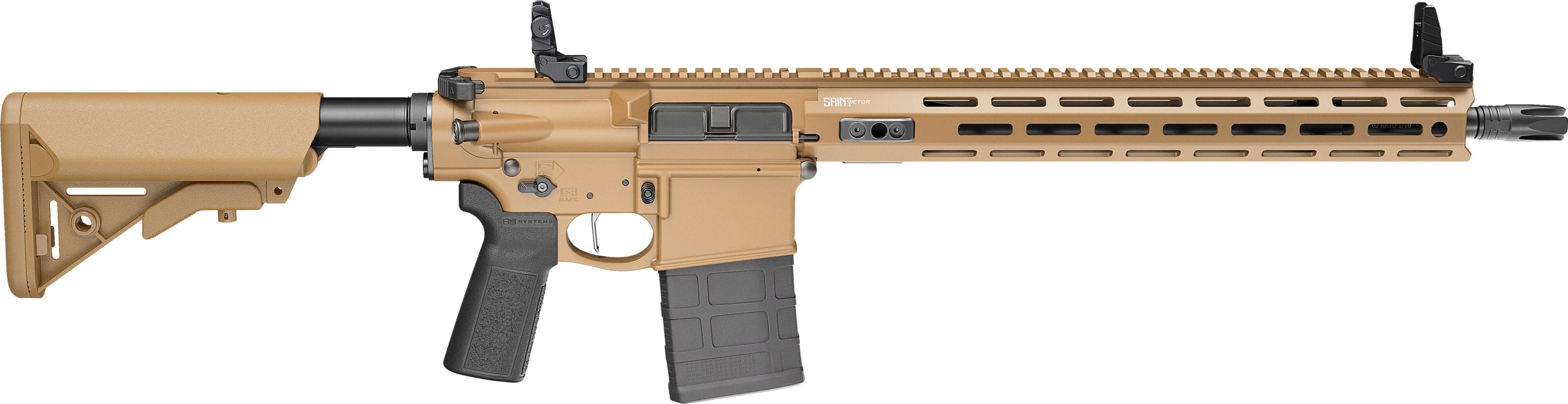 Springfield Saint Victor V2 .308 16in Black/Coyote 10+1 Rifle