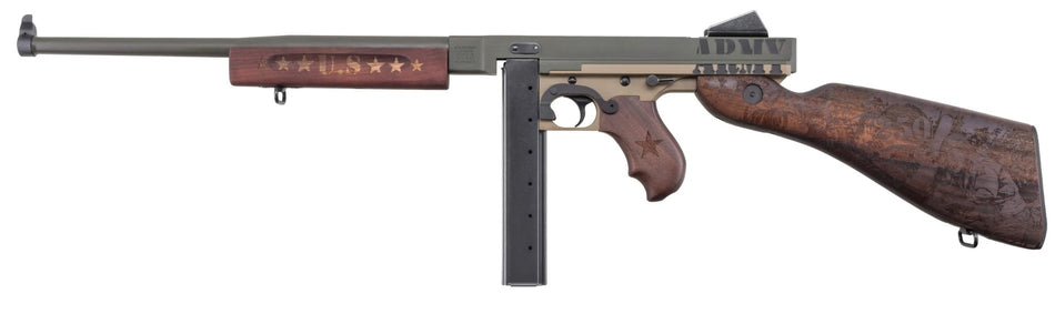 Thompson TM1C4 Army .45 ACP 16.5" Rifle 30-Round Walnut Stock