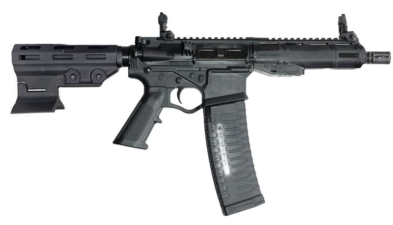 ATI Alpha Maxx 5.56 NATO 7" Pistol with Brace, 60+1 Capacity