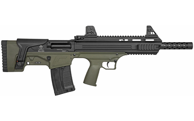 ATI Bulldog 20 Gauge Semi-Auto Bullpup Shotgun, 18.5" Barrel, Green, 5+1