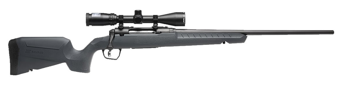 Savage Arms 32232 Axis 2 XP Gray Compact Combo 7mm-08 Rem 4+1 20" Right-Hand Bolt Rifle
