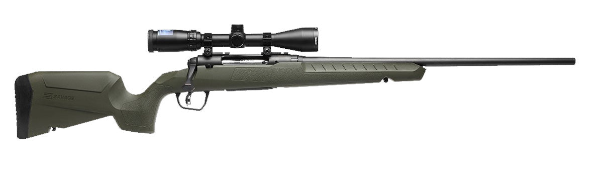 Savage Arms Axis 2 XP Compact Combo 308 Win 20" Bolt-Action Rifle, Green, Right Hand
