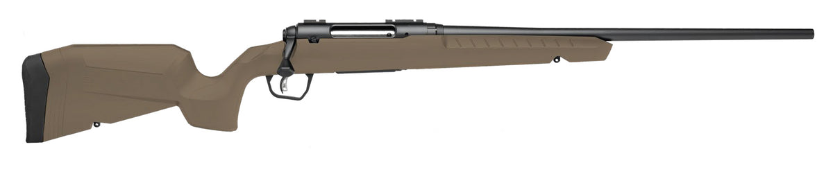Savage Arms 32048 Axis 2 223 Rem 4+1 22" Matte Black Sporter Barrel, Matte Black Drilled & Tapped Steel Receiver, Fixed Flat Dark Earth Synthetic Stock, Right Hand