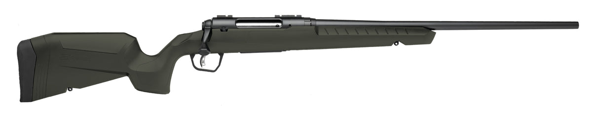 Savage Arms Axis 2 .270 Win Rifle, 22" Barrel, Green Synthetic Stock, Right Hand