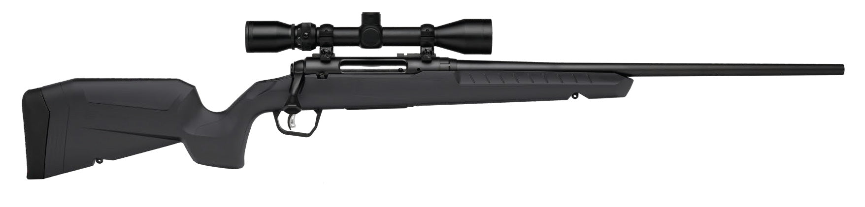 Savage Arms Axis 2 XP Combo .223 Rem 22" Rifle, Gray Synthetic Stock, Weaver 3-9x40mm Scope