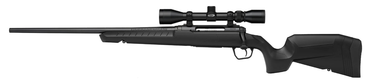 Savage Arms Axis XP Combo 6.5 Creedmoor Rifle, Black, 22" Barrel, Left Hand