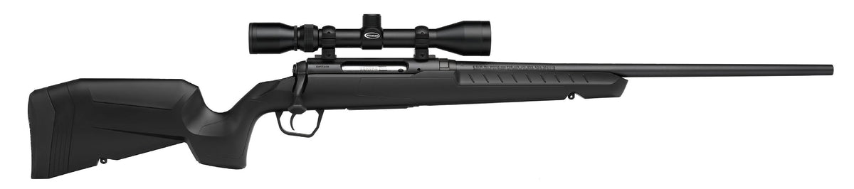 Savage Arms Axis XP Combo 25-06 Rem Rifle - 22" Barrel with Weaver 3-9x40mm Scope, Right Hand