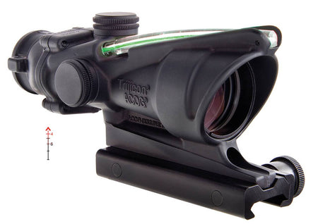 Trijicon ACOG 4x32mm Illuminated Green Chevron .223 Reticle Rifle Scope