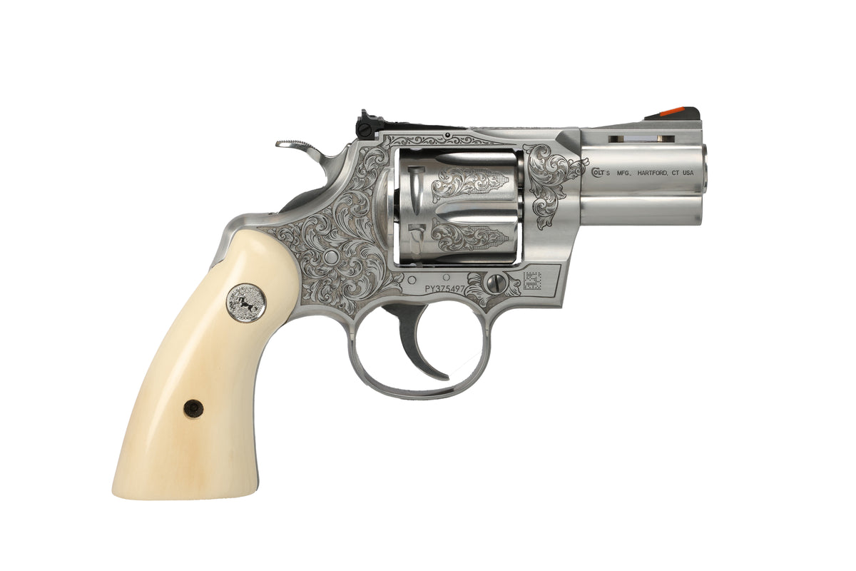 PYTHON 357MAG 2.5" ENG/HOLLY TYLER GUN WORKS PREMIER GRADE