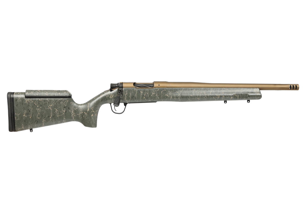 Christensen Arms Mesa Long Range .308 Win Rifle, 16.25" Threaded Barrel, Burnt Bronze Cerakote, Adjustable Cheek Riser Stock
