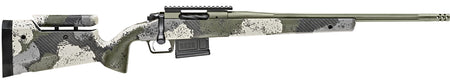 Springfield Armory 2020 WayPoint 6mm Creedmoor 5+1 20" Evergreen Camo Adjustable Cheek Comb Stock, Mil-Spec Green Cerakote, Right Hand