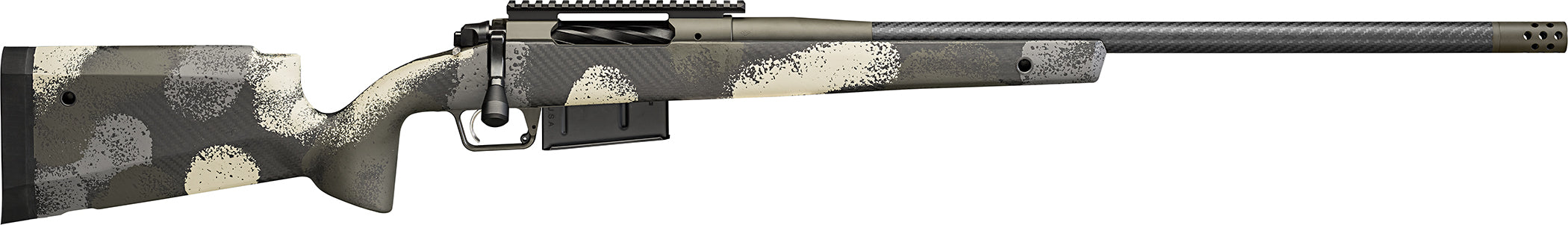 Springfield Armory Model 2020 Waypoint 7mm PRC 24" 3-Round Rifle, Evergreen Camo