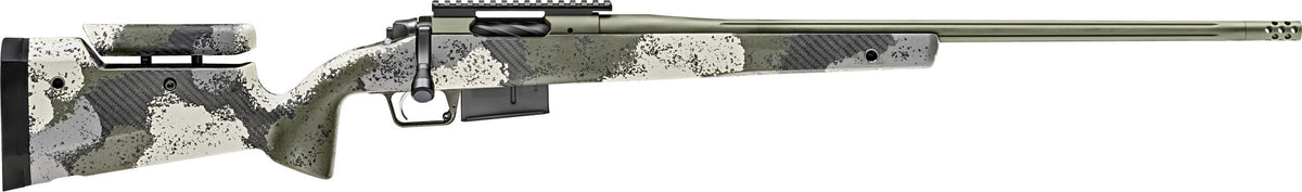 Springfield Armory BAW92465PRCGA 2020 WayPoint 6.5 PRC 3+1 24" Evergreen Camo Hybrid Profile w/Adjustable Cheek Comb Stock Mil-Spec Green Cerakote Right Hand