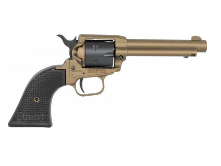 Heritage Mfg RR22A4 Rough Rider 22 LR 6 Shot 4.75" Burnt Bronze Cerakote Steel Barrel, Black Satin Cylinder, Burnt Bronze Cerakote Steel Frame