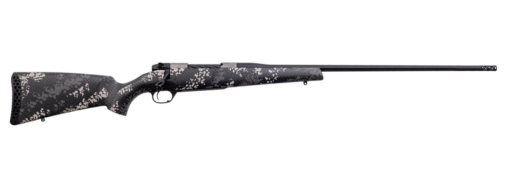 Weatherby Mark V Backcountry 2.0 Ti 25 WBY RPM 4+1 22" Graphite Black Cerakote Fluted Threaded Barrel Rifle