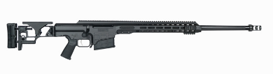 Barrett 18496 MRAD 6.5 Creedmoor 24" 10+1 Black Folding Stock Rifle, Black Polymer Grip, Right Hand