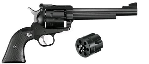 Ruger Blackhawk Convertible 357 Mag/9mm 6-Shot Revolver, 6.5in Blued Barrel