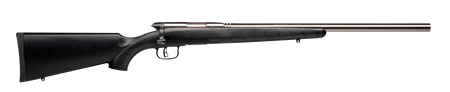 Savage Arms 96915 B.MAG Full Size 17 WSM 8+1 22" Matte Heavy Barrel, Matte Drilled & Tapped Stainless Steel Receiver, Matte Black Fixed Synthetic Stock, Right Hand