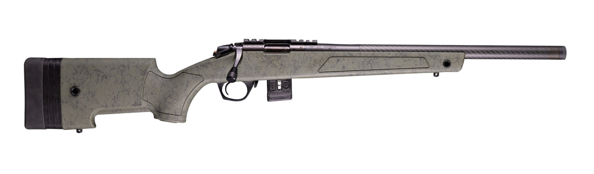 Bergara BMR-X Carbon Fiber .22 WMR Rifle, 18" Threaded Barrel, Black Cerakote Picatinny Receiver