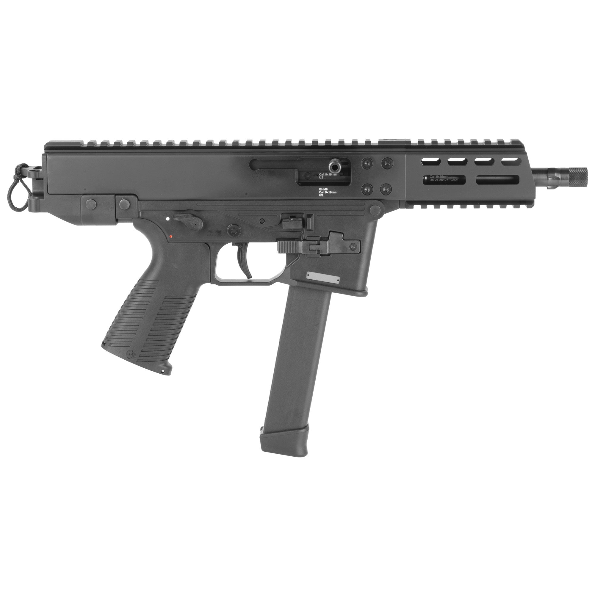 GHM9 9MM BLK GLK 6.9" 33+1 # GLOCK MAGAZINE COMPATIBLE