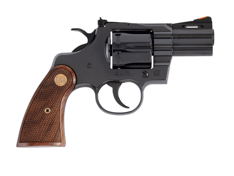 Colt Python .357 Mag/.38 Special 2.5" Blued Carbon Steel 6-Shot Revolver with Wood Grip