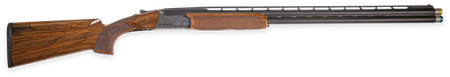 Rizzini USA BR110 Sporter-X 12 Gauge 32" O/U Shotgun - 2rd, 3" Chamber, Matte Gray Walnut Adjustable Comb Stock, RH