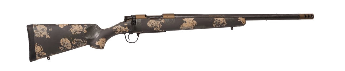 Christensen Arms Ridgeline FFT 25 Creedmoor Bolt-Action Rifle - Burnt Bronze/Tungsten/Green