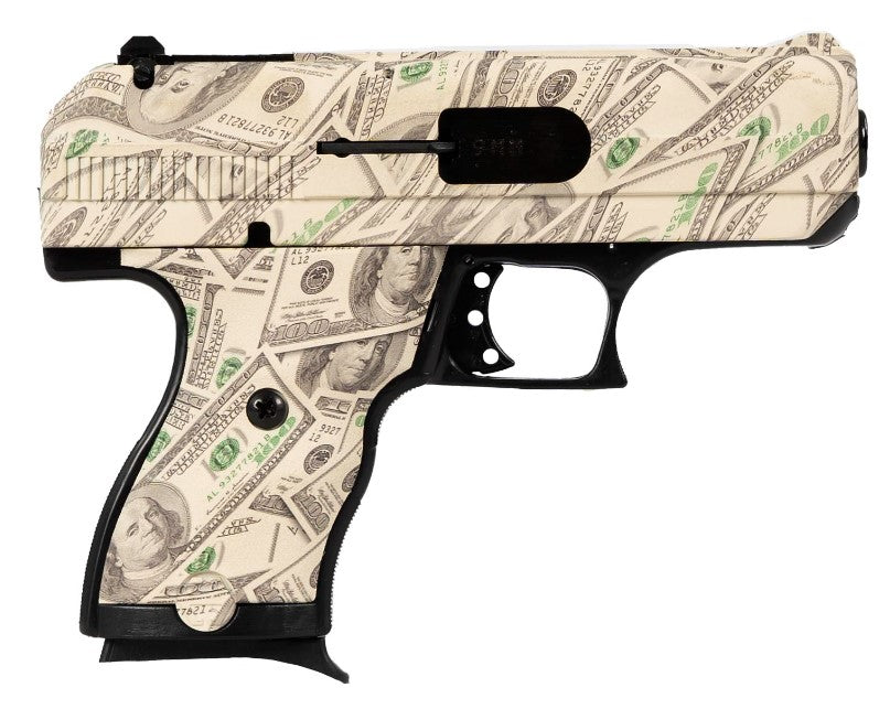 Hi-Point C9 9mm Striker-Fired Pistol 8+1, 3.5" Barrel, Money Camo Finish